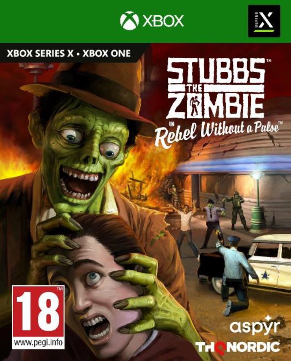 Stubbs the Zombie in Rebel Without a Pulse (Xbox One / Series X)