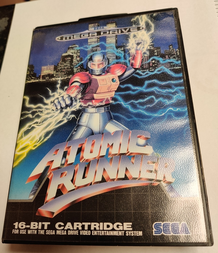 Atomc Runner Megadrve PAL - Prx - Photo - Présentaton