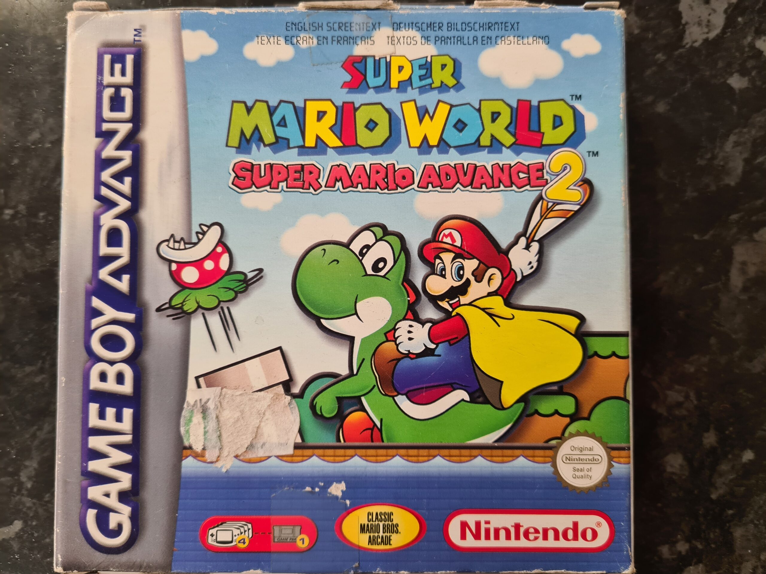 Super Mario Advance 2 Super Mario World (GBA) CIB Pelimies
